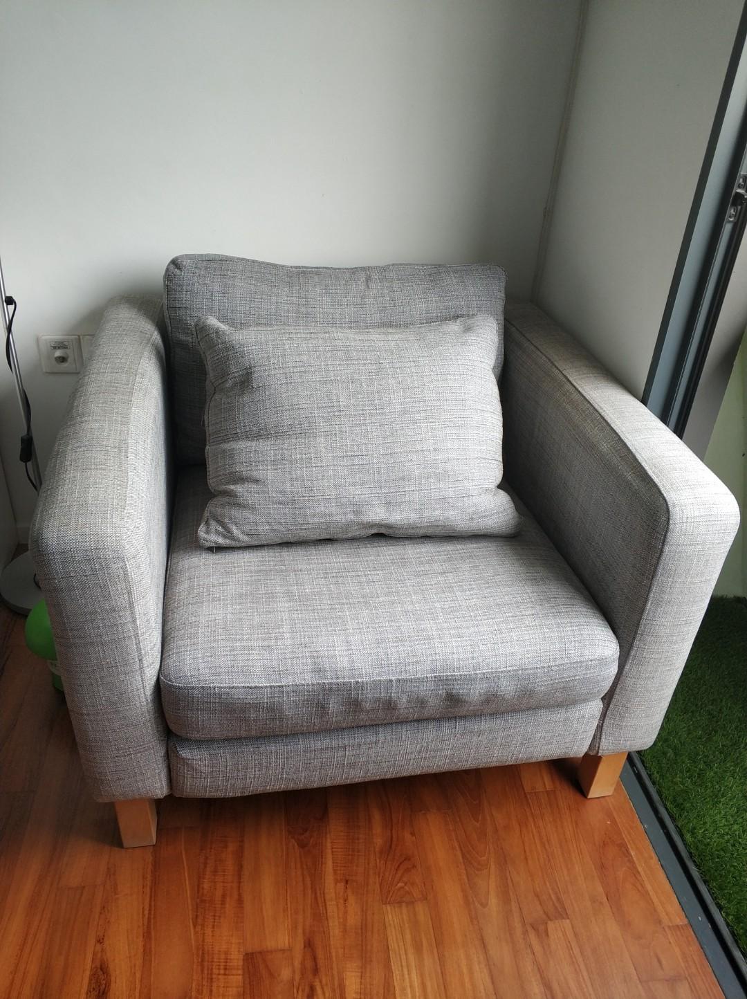 Ikea single seat sofa discount