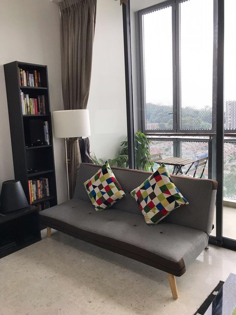 Sofa Bed (Category: Sofas) located in Singapore. Submitted by quicksilver78 (Listing ID 204089949, Image 1). Description: Great quality Sofa bed, beautiful design 68 x 36 x 29 Viewing welcomed.