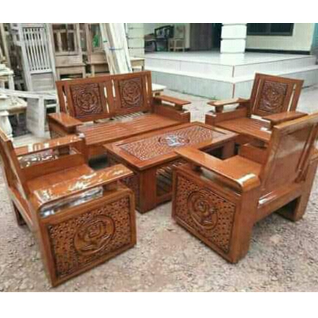 Sofa Set Minimalis Cobra Home Furniture Furniture On Carousell