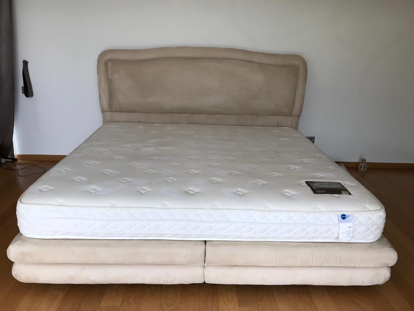 Super King Bedset With Omazz Mattress N King Koil Frame Furniture