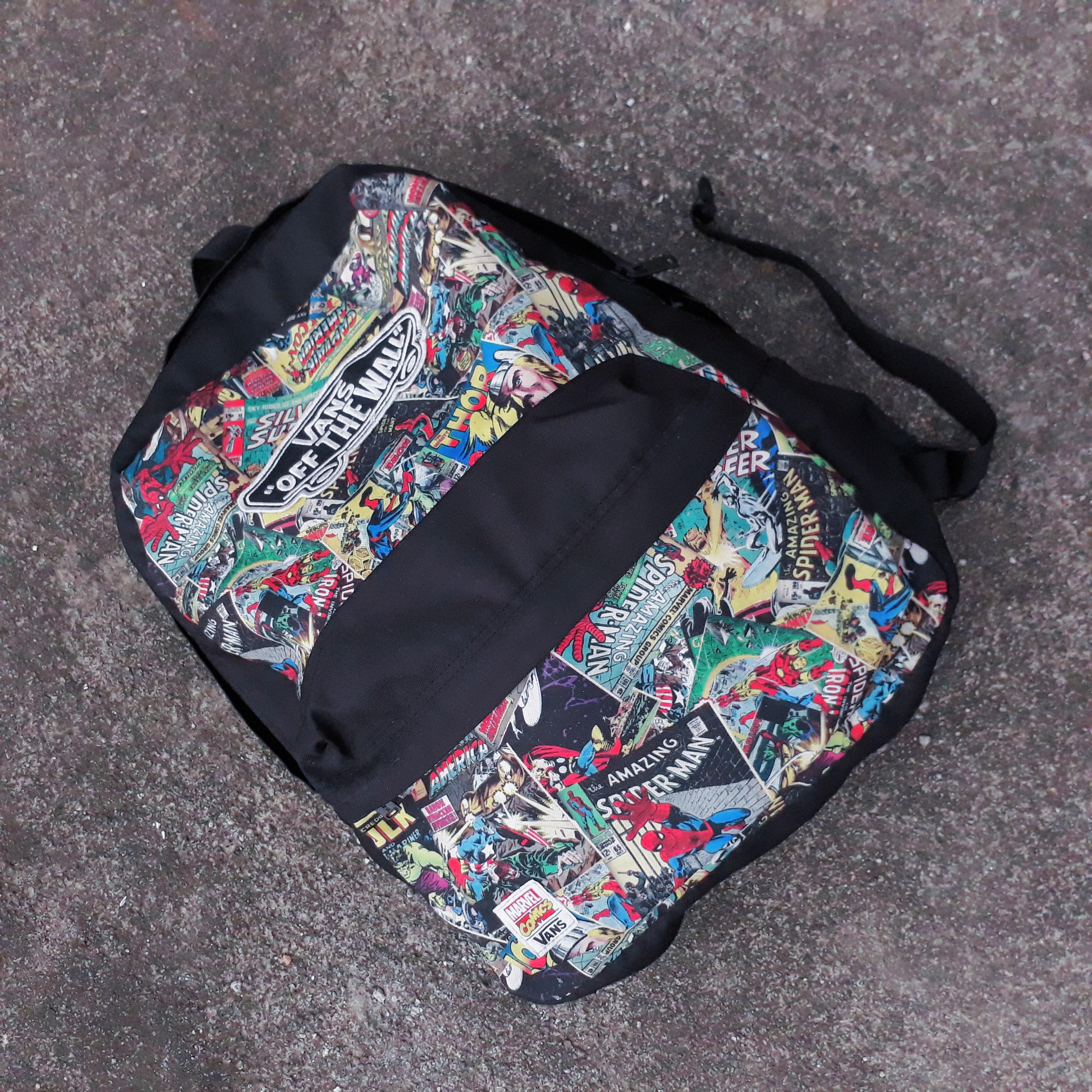 Tas Vans Marvel DC comics full print Medium size