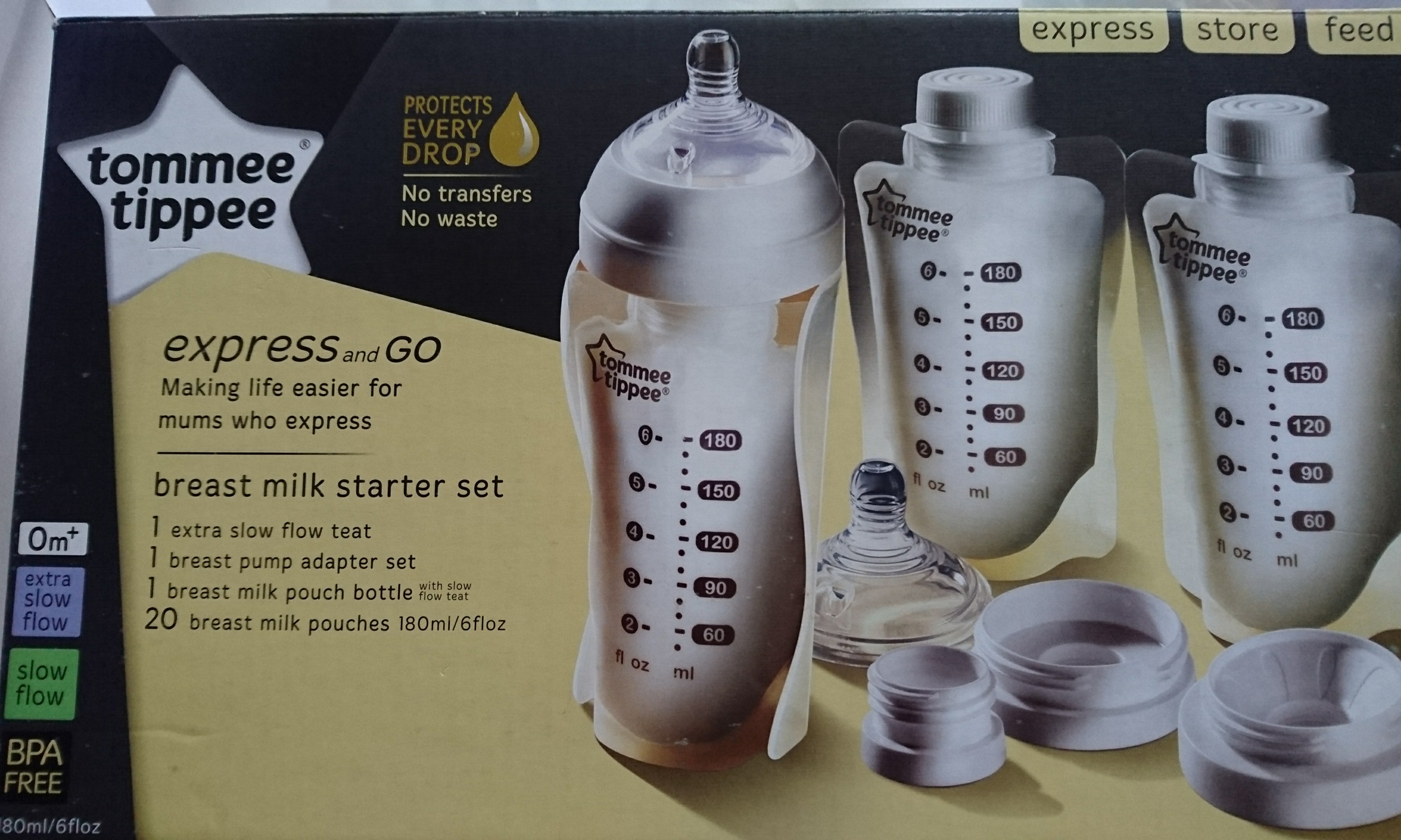 breast milk pouch bottle