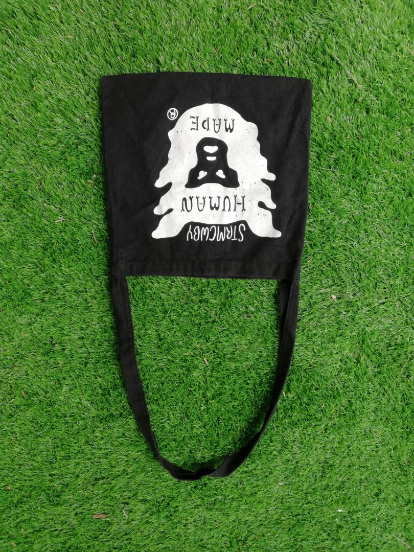 tote bag human made (nigo)x honest boy #my1212, Men's Fashion, Bags, Sling  Bags on Carousell
