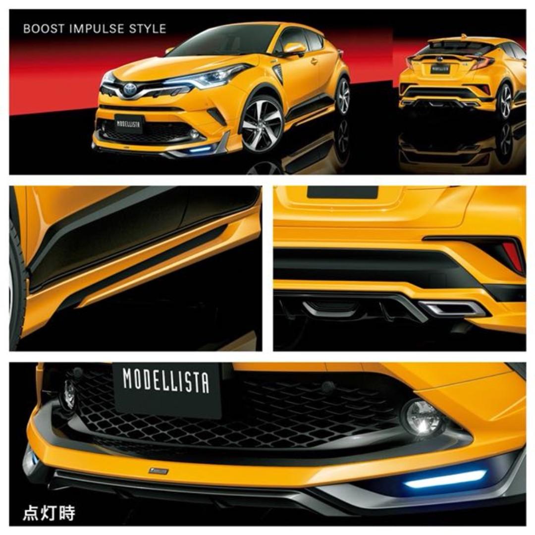 Toyota chr modellista body kit sale