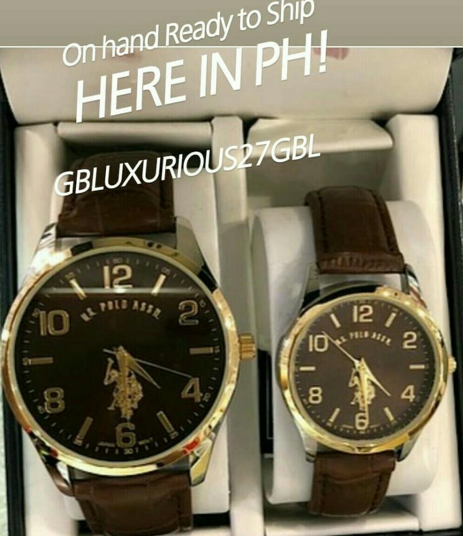 US POLO ASSN COUPLE WATCH Women s Fashion Watches Accessories