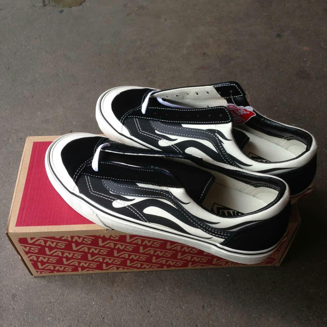vans old skool style 36 sf flame