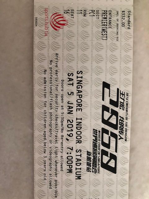 Wang Lee Hom Concert Ticket Entertainment Events Concerts On Carousell Leehom wang fan club + join group. carousell