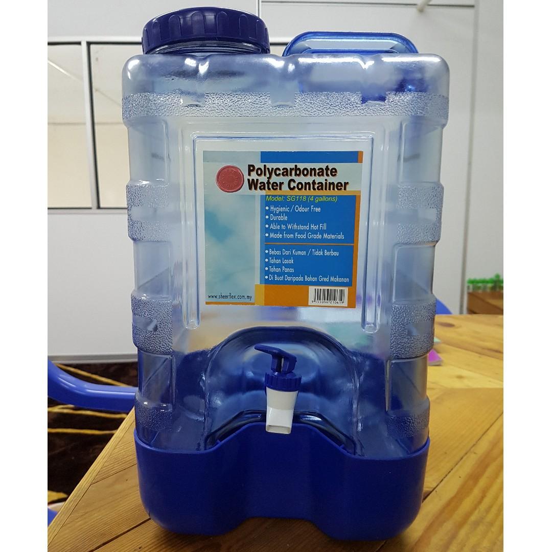 4 gallon water dispenser top