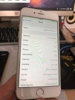iPhone 6 128GB Gold Used - including cover