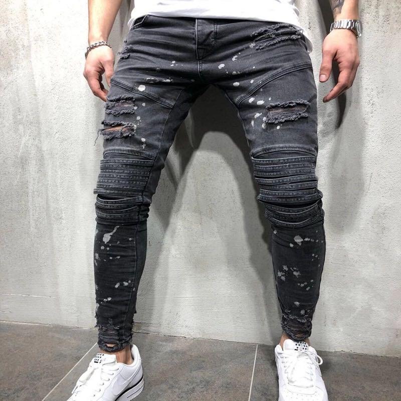 ripped jeans paint