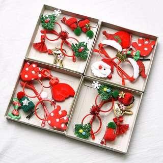 Limited Item - Christmas Theme Costume/ Hair Accessories Gift Set A065