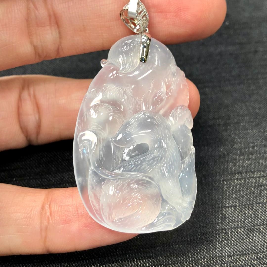 極上❣️ラベンダー本翡翠♡銭蛙ちゃん 【公式通販】