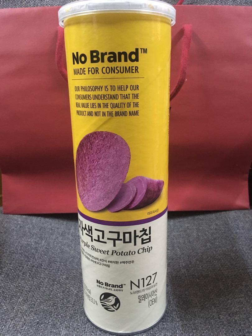 No Brand 紫薯薯片 110g (No Brand Purple Sweet Potato Chip 110g