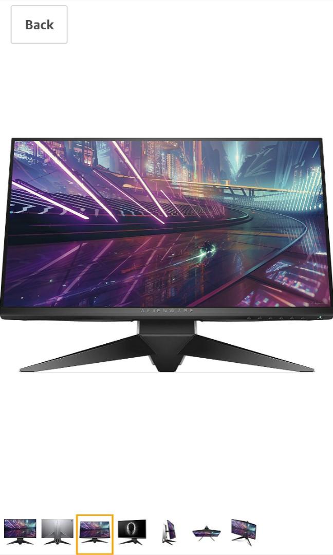 Alienware Aw2518h 25 Inch 240hz 1ms Rt Monitor Electronics Computer Parts Accessories On Carousell
