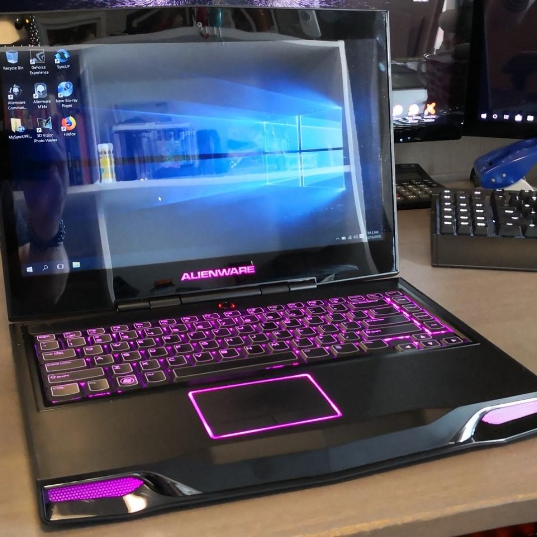 Alienware M14x Gaming Laptop Electronics Computers Laptops On Carousell