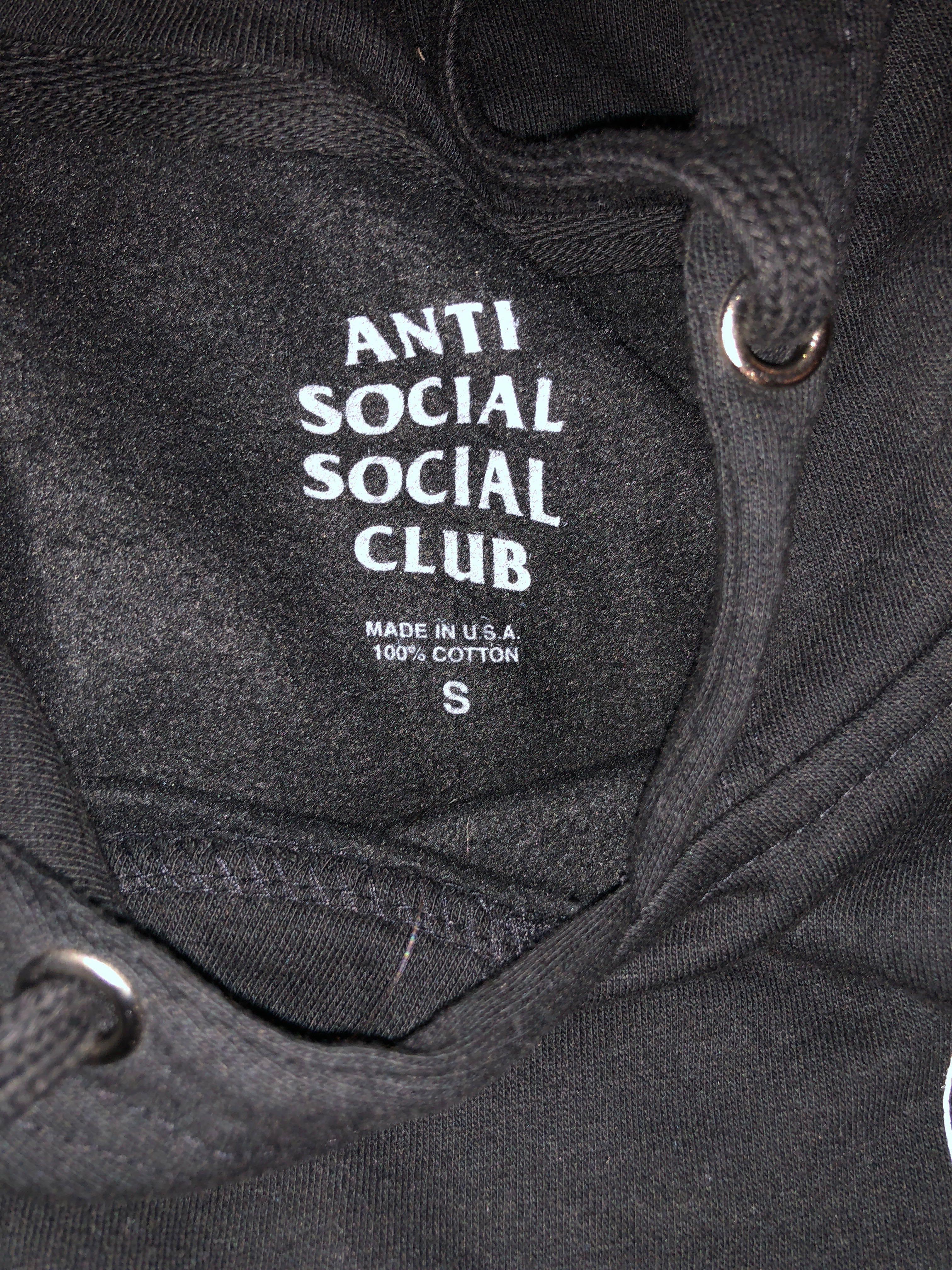 Assc never again top never you hoodie