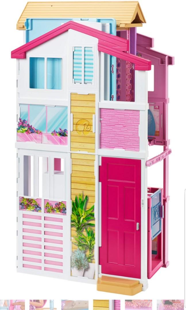 barbie three storey townhouse