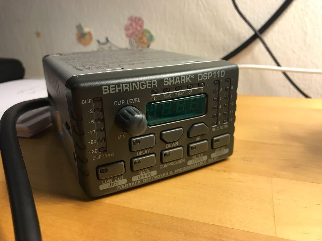Behringer Shark DSP110, Audio, Other Audio Equipment on Carousell