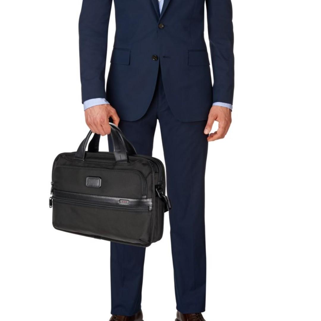 Tumi alpha 2 triple compartment brief on sale