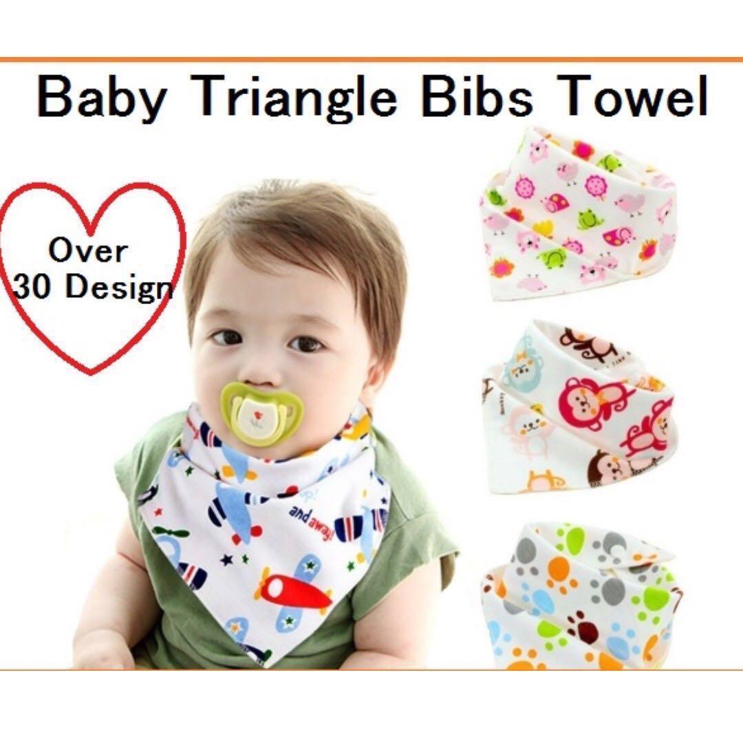 Triangle baby hot sale bibs