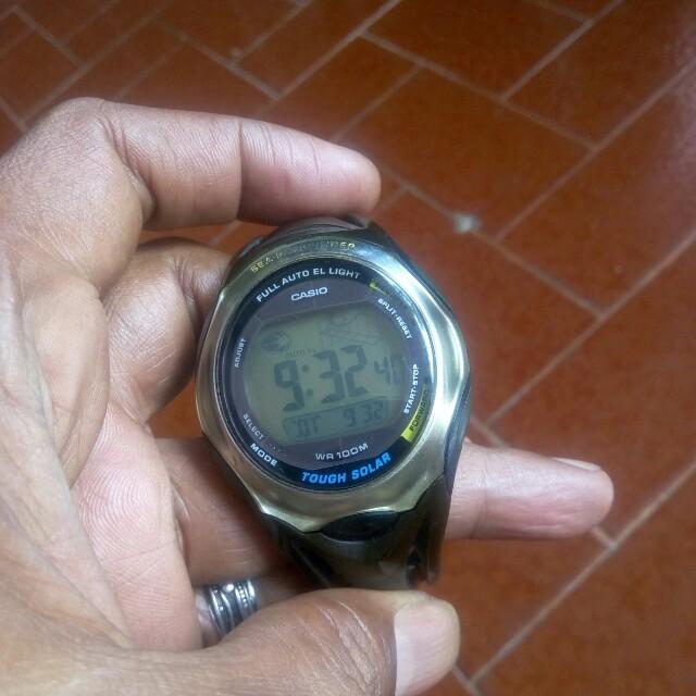 Casio Sea Pathfinder sps 201 japan market, Fesyen Pria, Jam Tangan di  Carousell