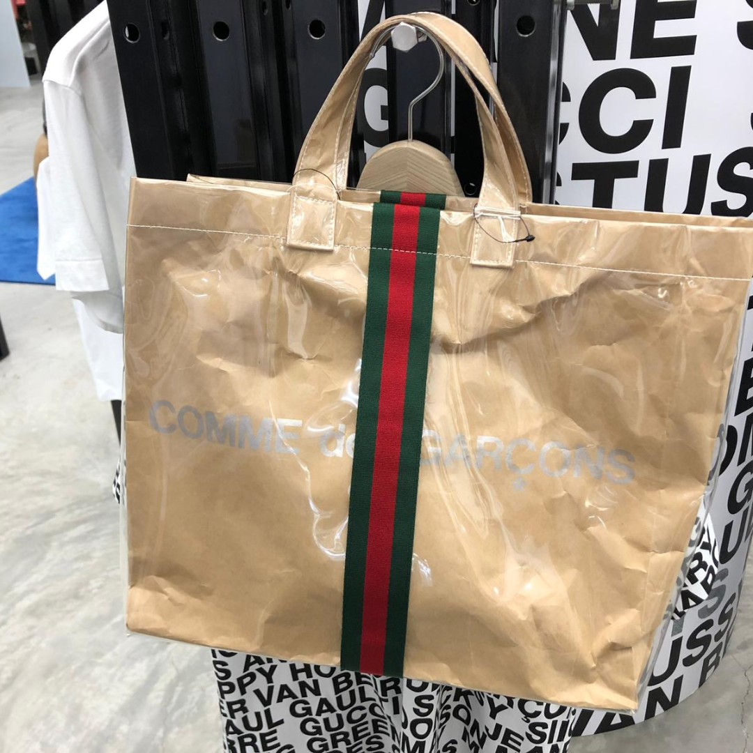 Comme des Garcons CDG x Gucci Tote Bag 