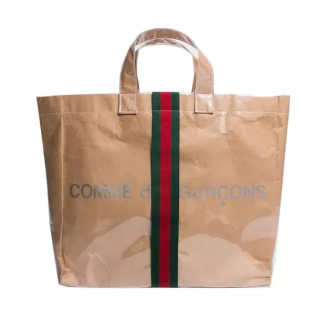cdg gucci tote