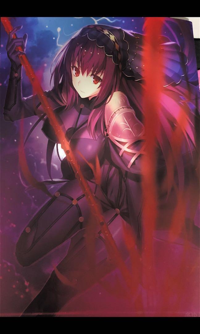Wallpaper Fate Grand Order Scathach Poster Entertainment J Pop On Carousell For Free