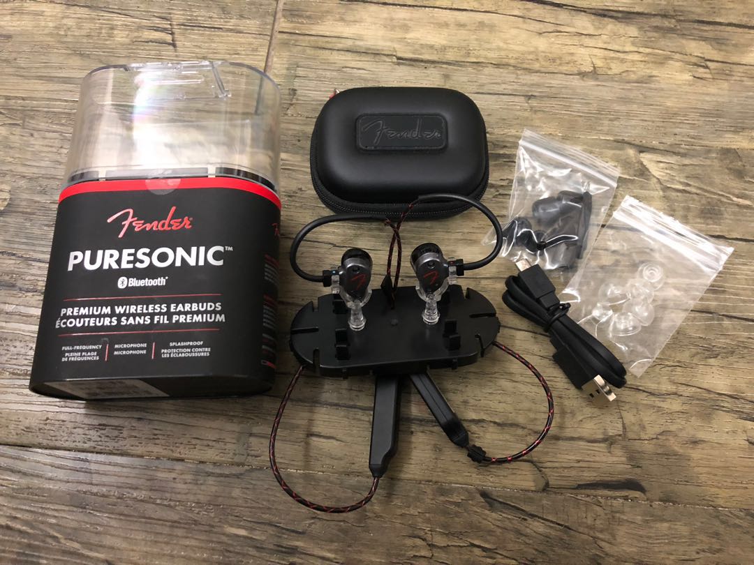Fender PureSonic Premium Wireless Earphones, 音響器材, 耳機 Carousell