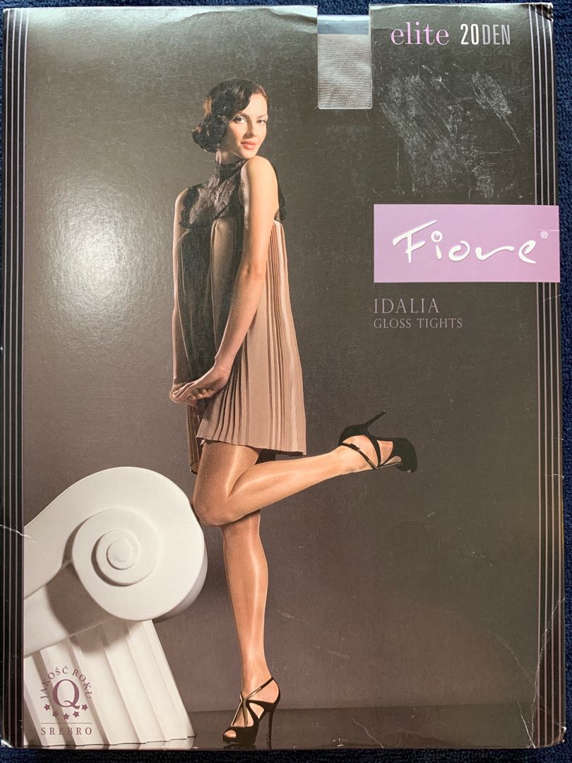 Fiore Idalia Gloss shiny Pantyhose Tights 20 denier, Women's Fashion,  Activewear on Carousell