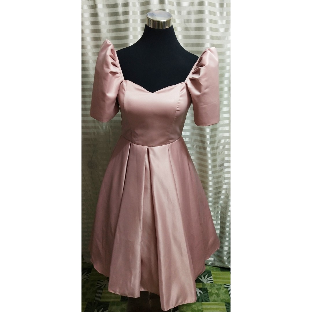light pink romper dress