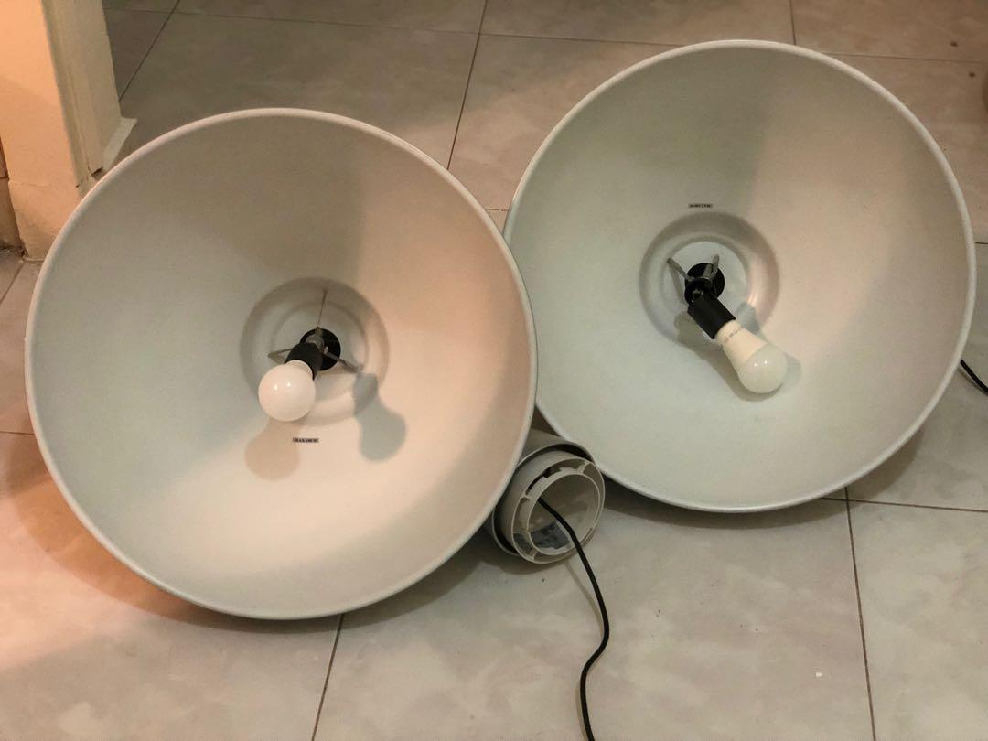 Foto Pendant Ceiling Lamp Shade Aluminium Furniture Home Decor Lighting Supplies On Carousell