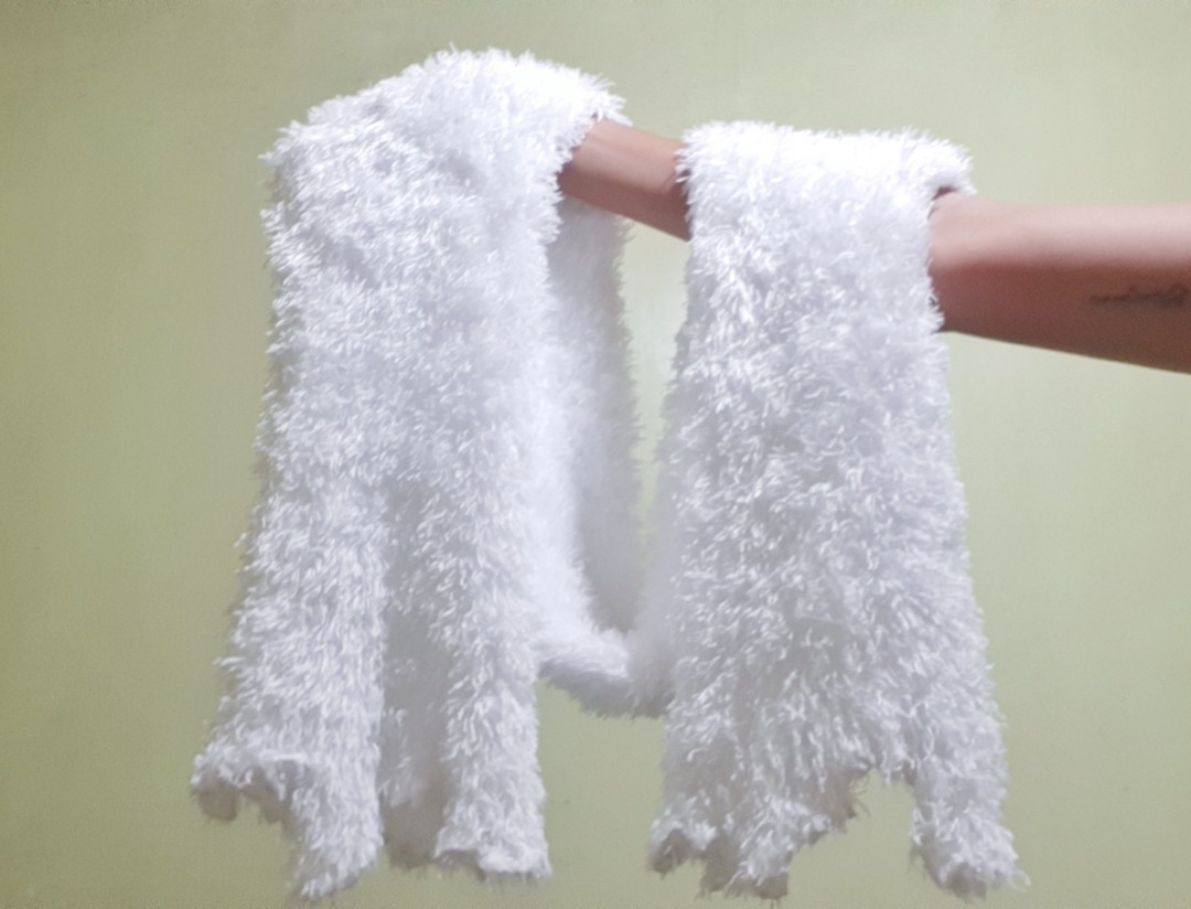 great gatsby fur shawl
