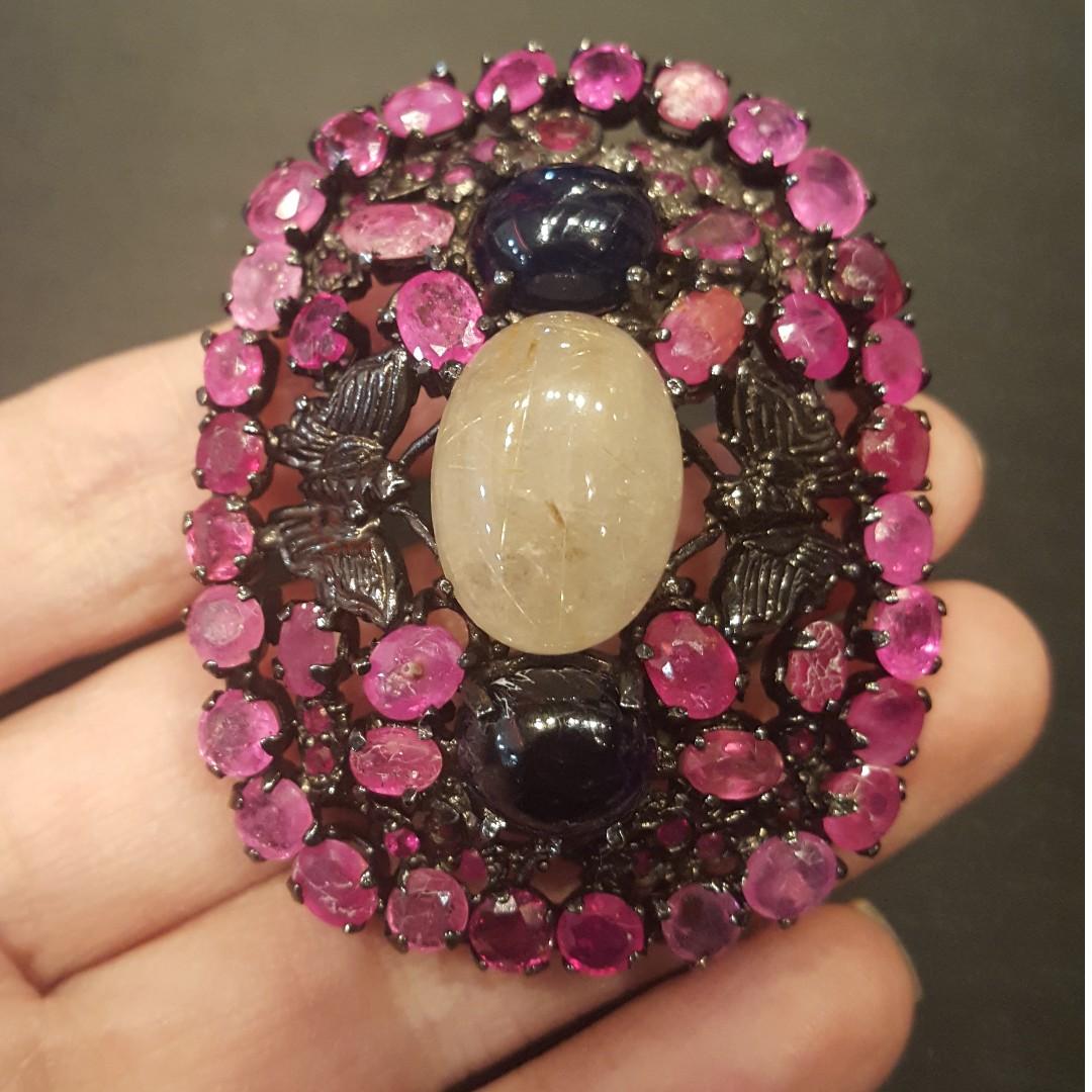 Gemstone brooches store