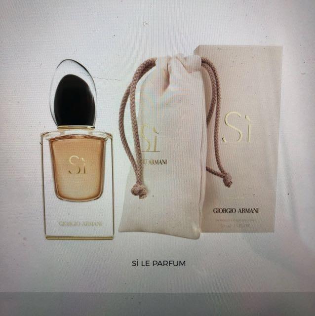 Giorgio Armani perfume - Si Le Parfum 