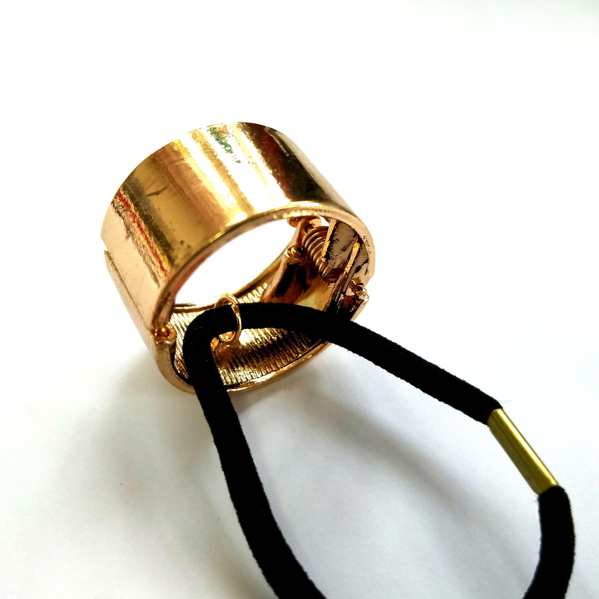 Gold ring cheap hair accessory