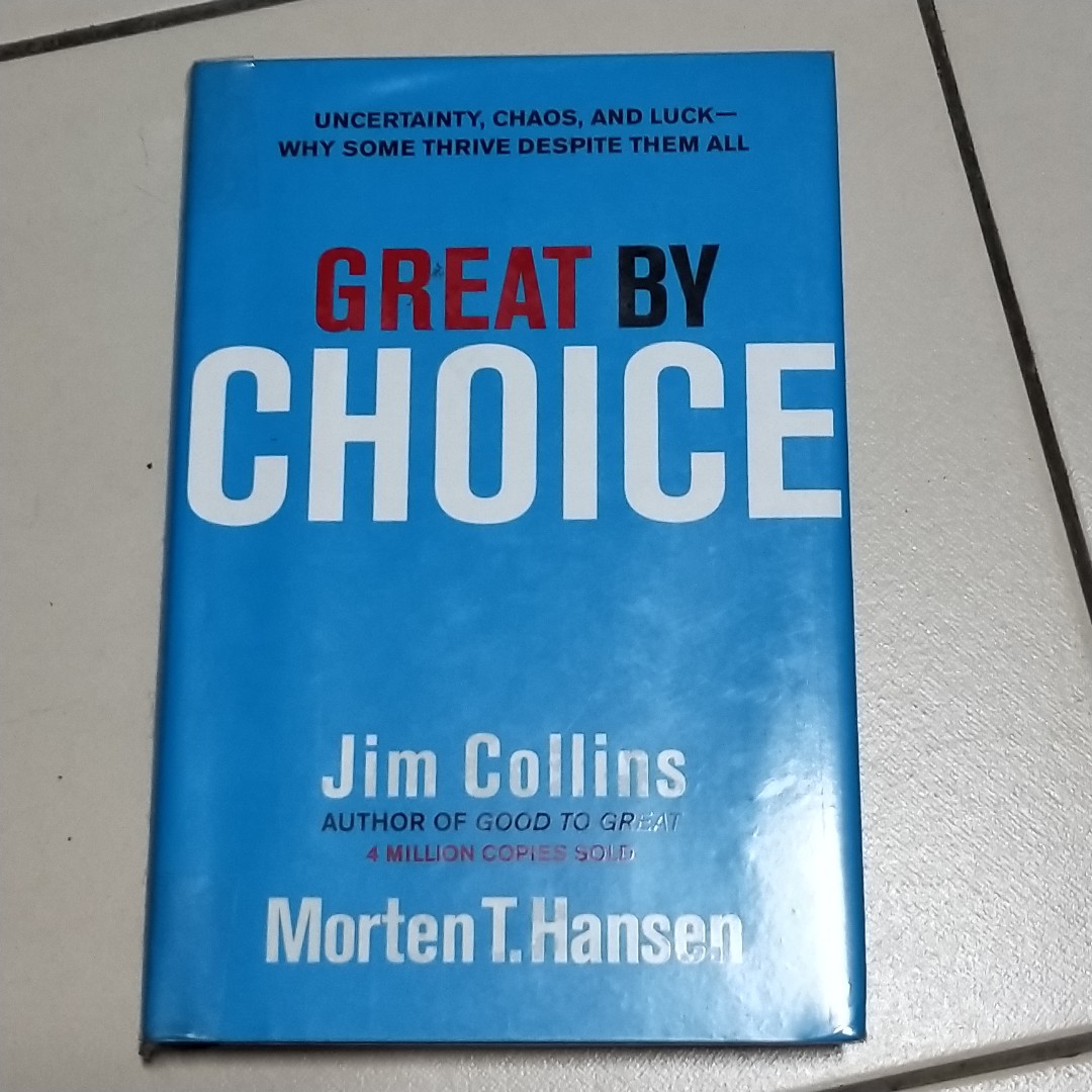 Great By Choice Books Stationery Fiction On Carousell