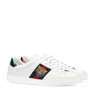 Mens gucci ace sneakers sale