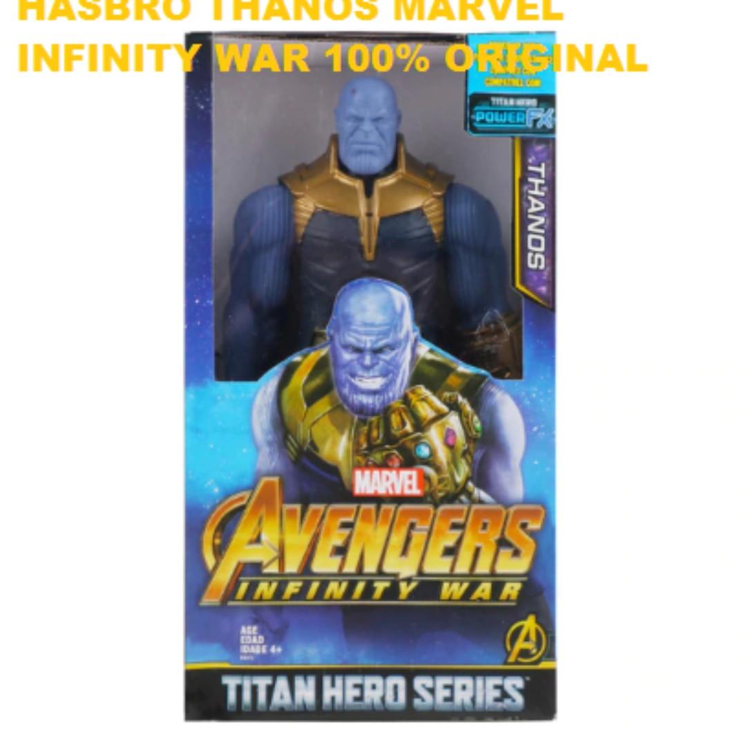 Hasbro Action Figure Thanos Marvel Infinity War 100 Asli Original