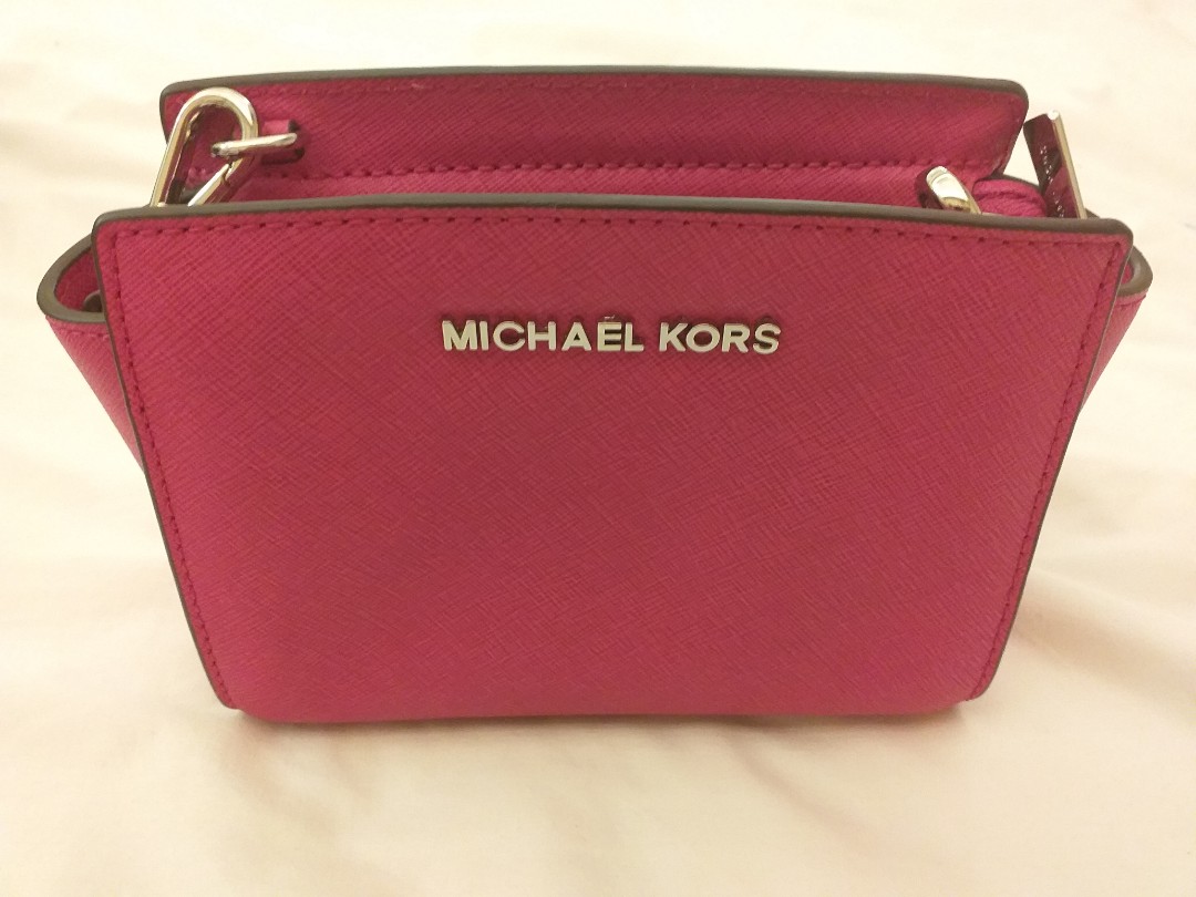 hot pink mk purse