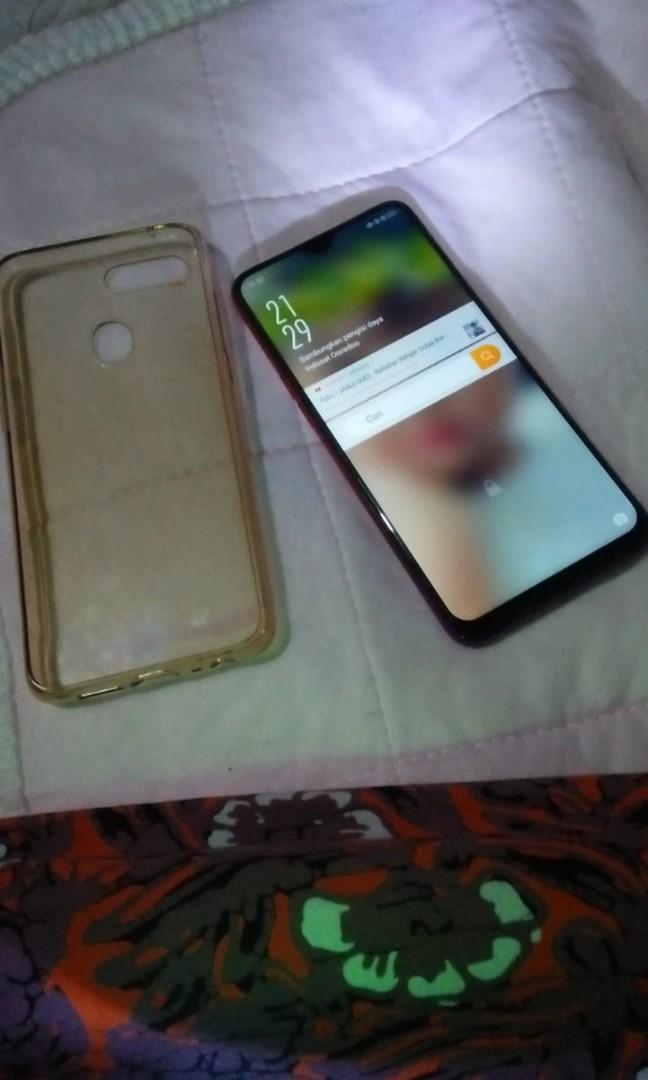 Hp Oppo F9 Red Second Bu Telepon Seluler Tablet Ponsel Android Oppo Di Carousell