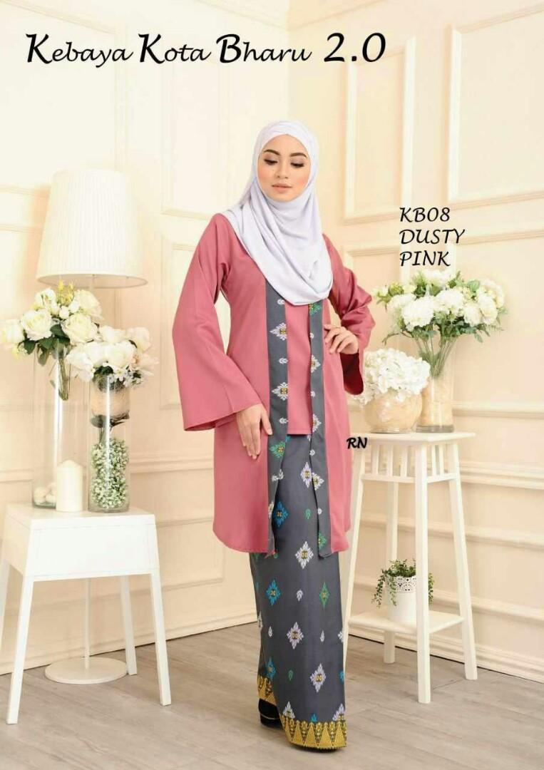 Kebaya Kota Baru Po Women S Fashion Muslimah Fashion Baju Kurung Sets On Carousell