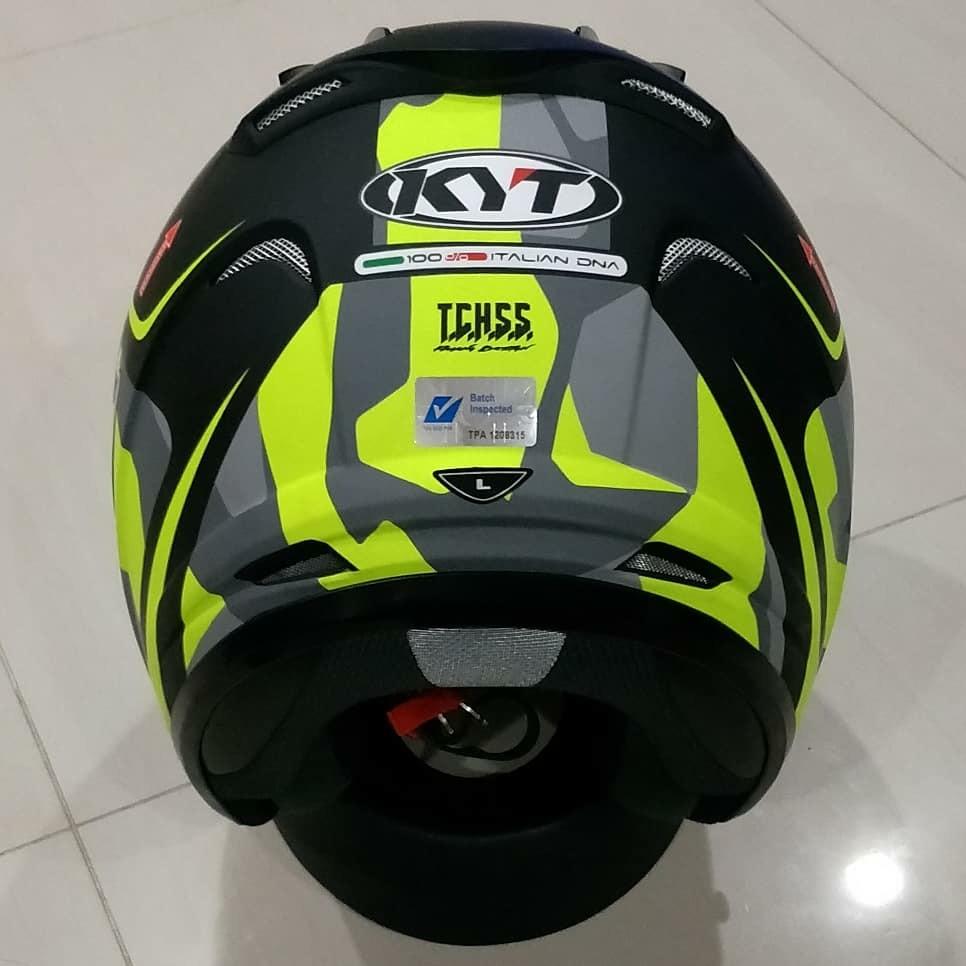 Kyt Helmet (Matte Green), Motorcycles, Motorcycle Accessories on Carousell