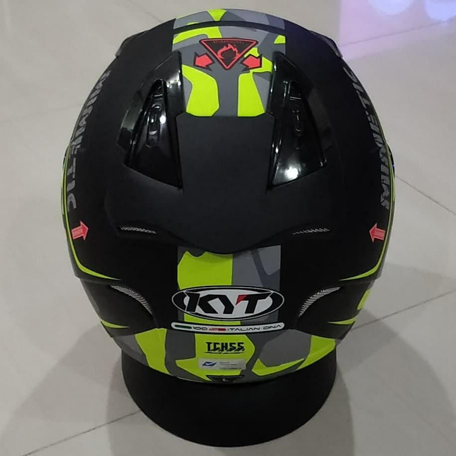 Kyt Helmet (Matte Green), Motorcycles, Motorcycle Accessories on Carousell