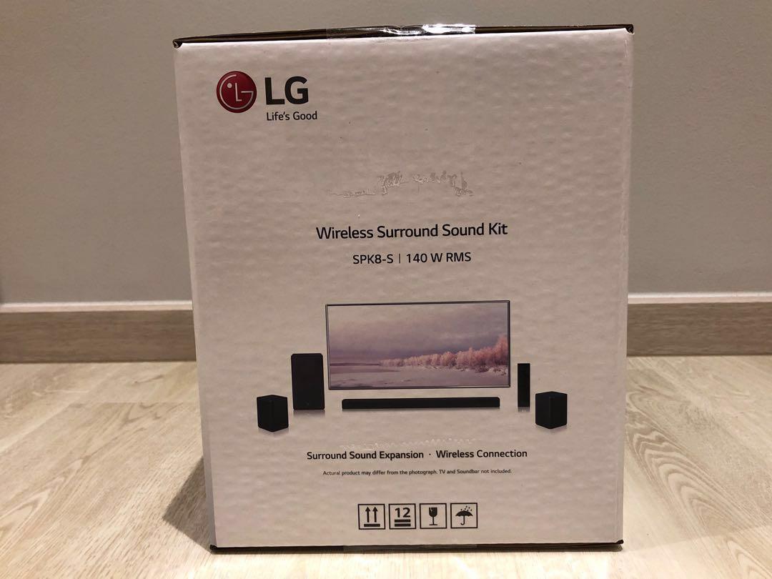 LG Wireless Surround Sound Kit SPK8S, Audio, Soundbars, Speakers