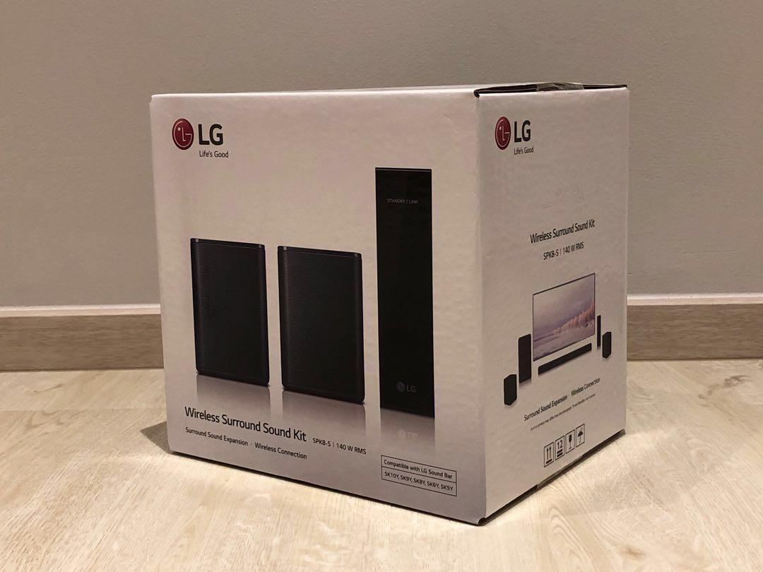 LG Wireless Surround Sound Kit SPK8S, Audio, Soundbars, Speakers