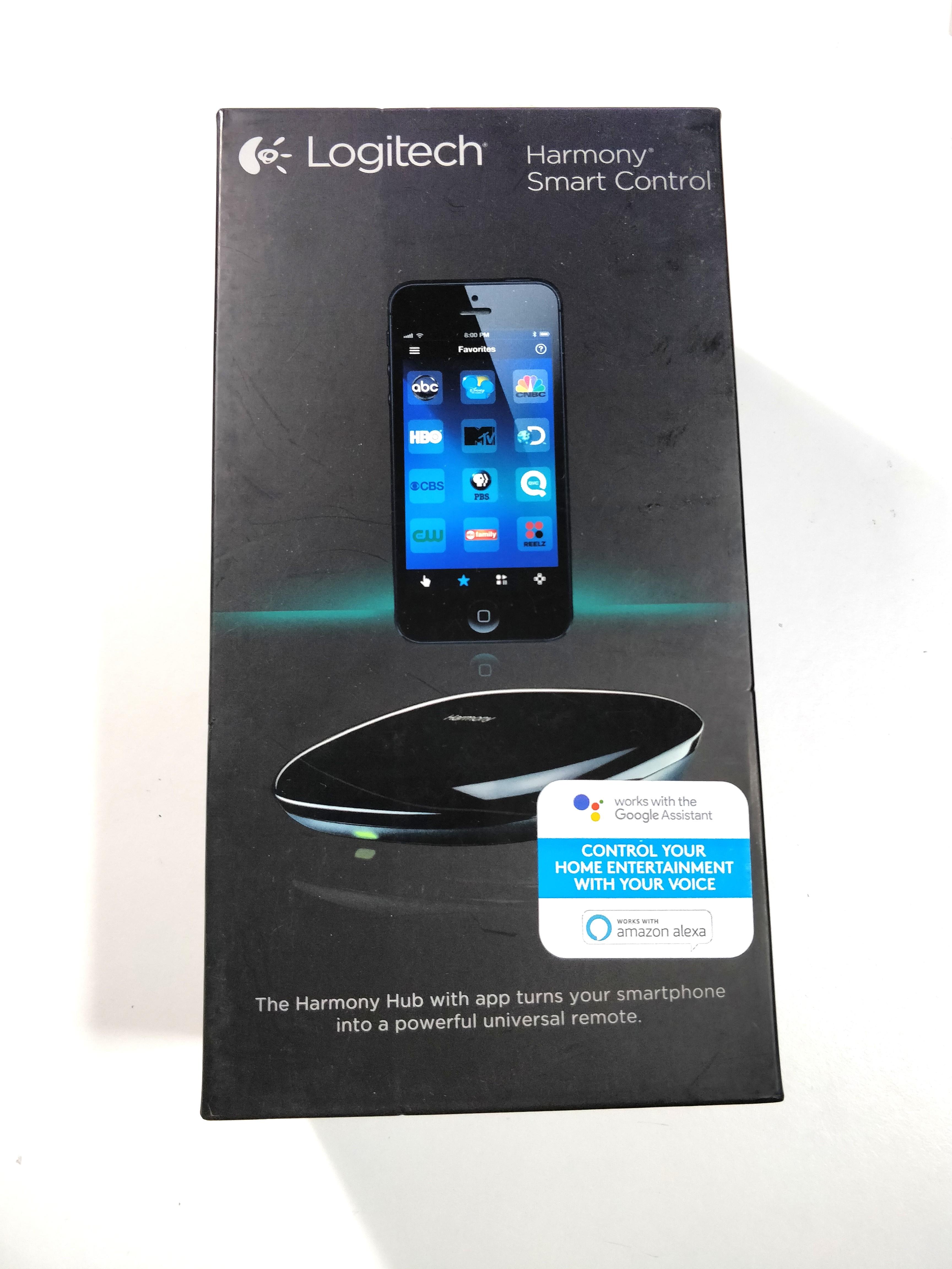 logitech harmony smart control alexa