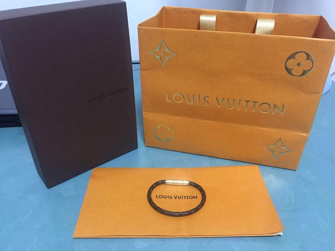 Louis Vuitton® Daily Confidential Bracelet Red. Size 17  Fashion bracelets  jewelry, Women accessories, Womens fashion accessories
