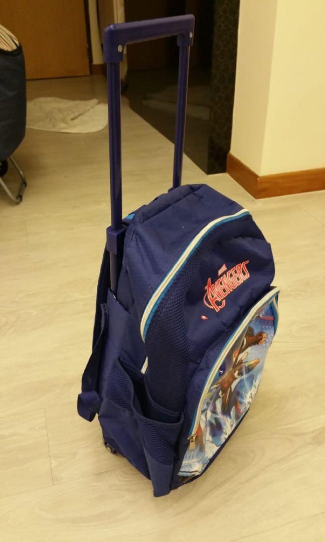 avengers trolley school bag
