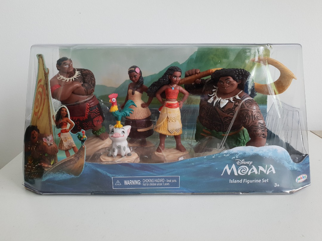 moana island figurine set
